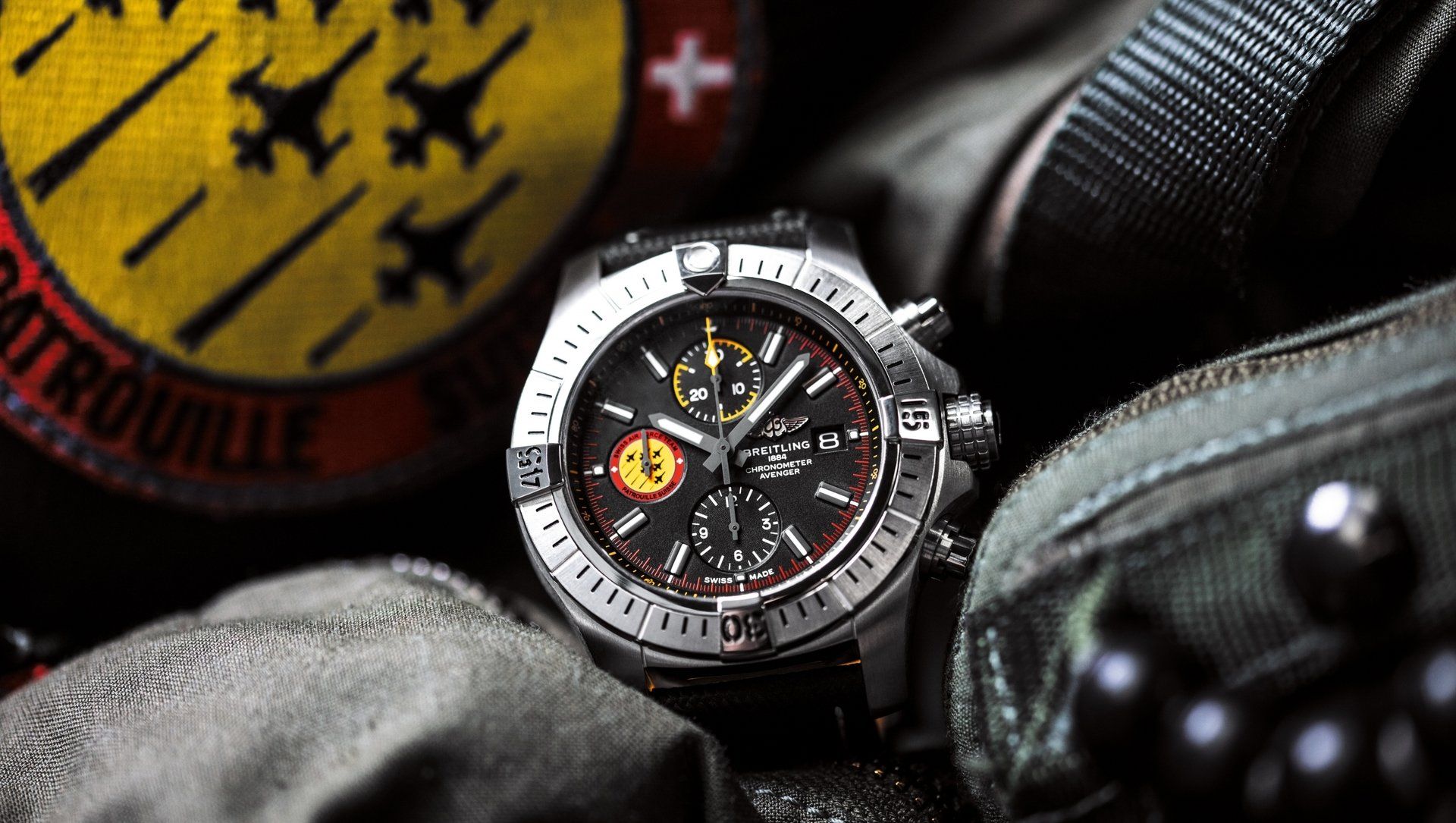 The Breitling Avenger collection takes to the skies in spectacular fashion