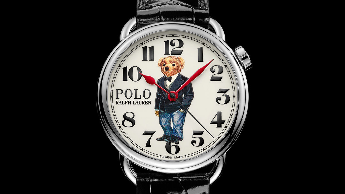 Ralph Lauren releases Polo Bear watch collection to celebrate 50th