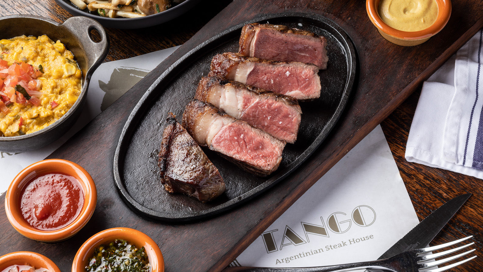 Tango launches new business set lunch for Argentinian steak lovers
