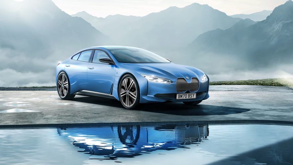 Finally, BMW shows us their vision for electric urban commute with the i4 tech