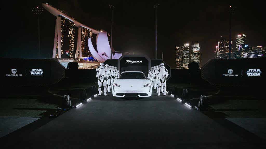 Porsche enters a brand new era with the premiere of the all-electric Taycan