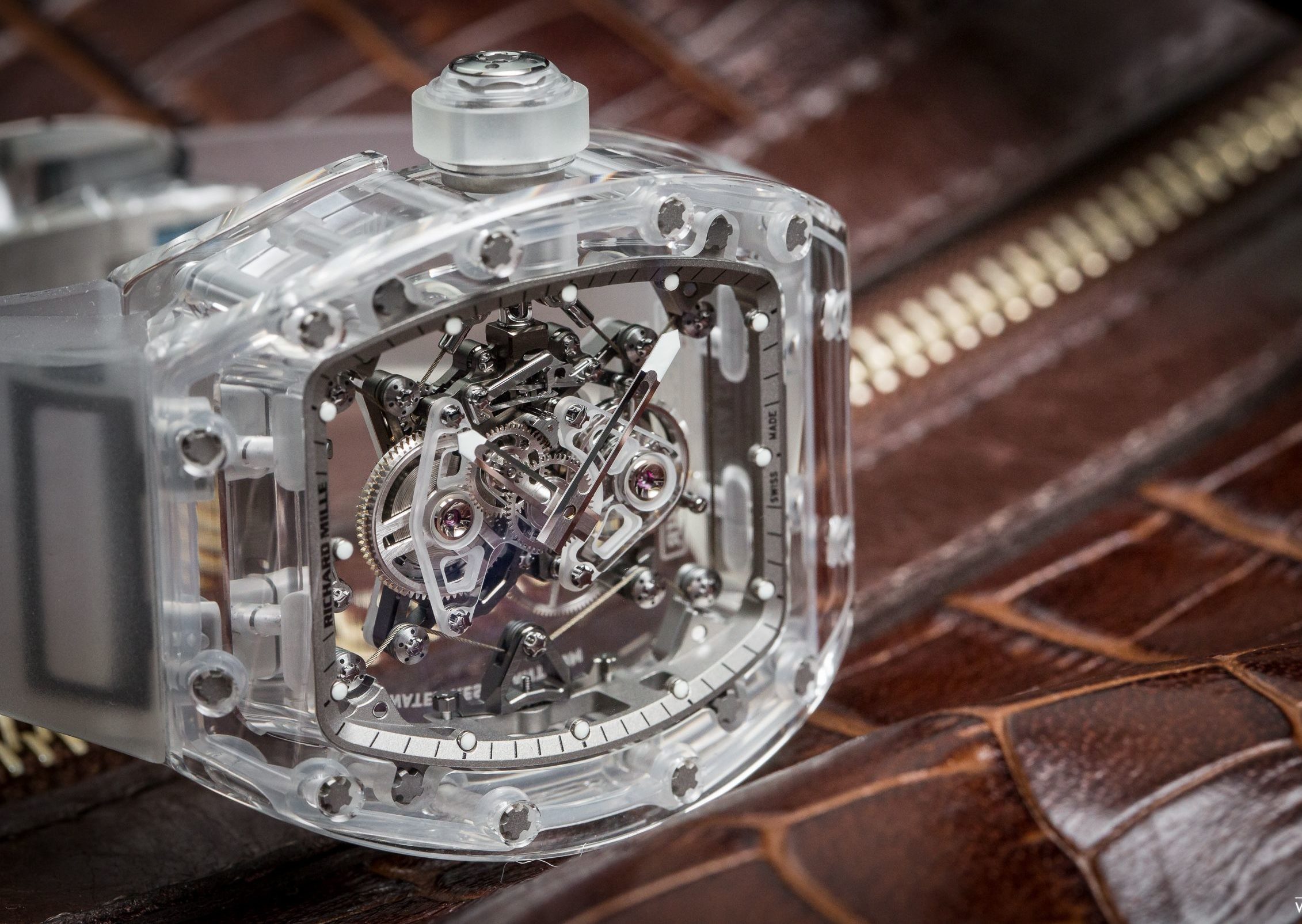 Часы за 24 миллиона. RM 56-02 Tourbillon Sapphire. Richard Mille RM 56. Đồng hồ Richard Mille RM 12-01 Tourbillon Sapphire RMF 1:1.