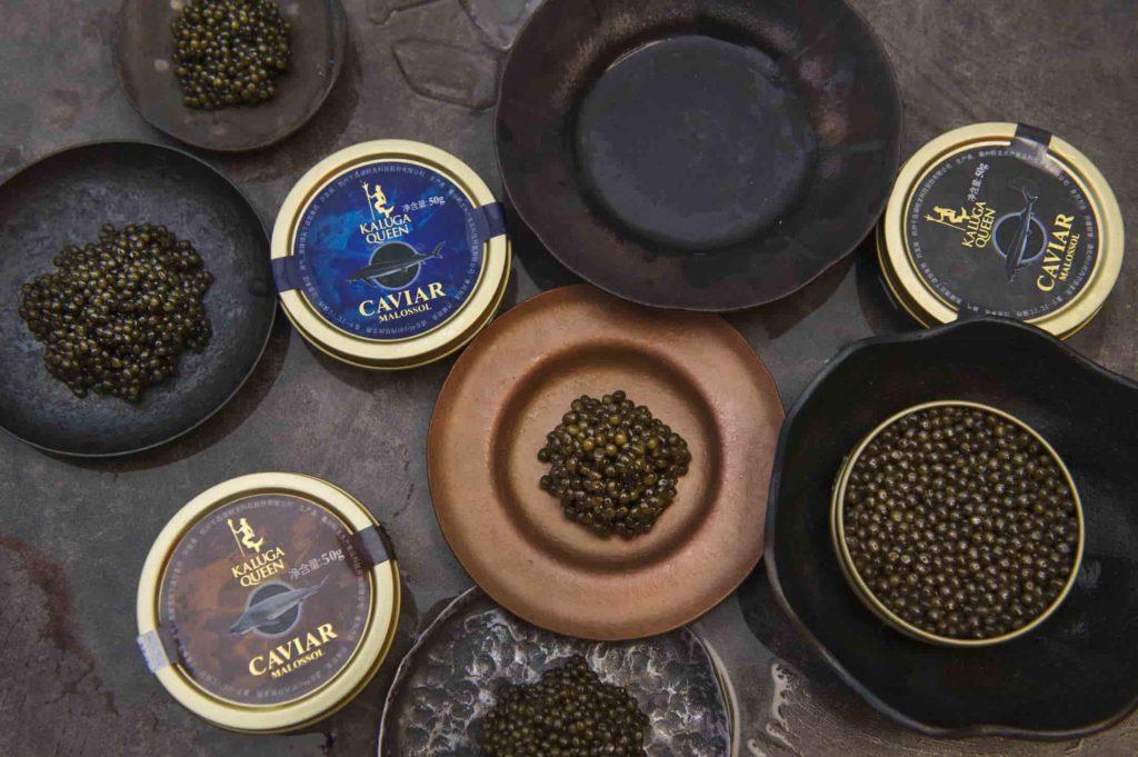 Chinese caviar makes its way into top restaurant menus around the world