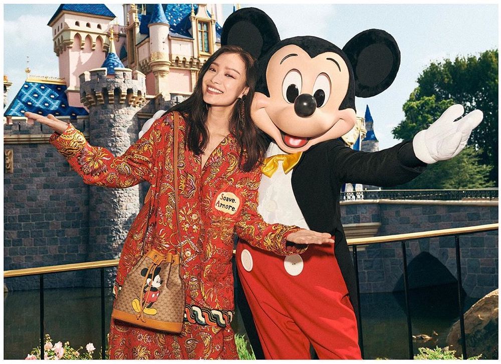 LOUIS VUITTON & GUCCI feat. DISNEY - Minnie Mouse in hoodie