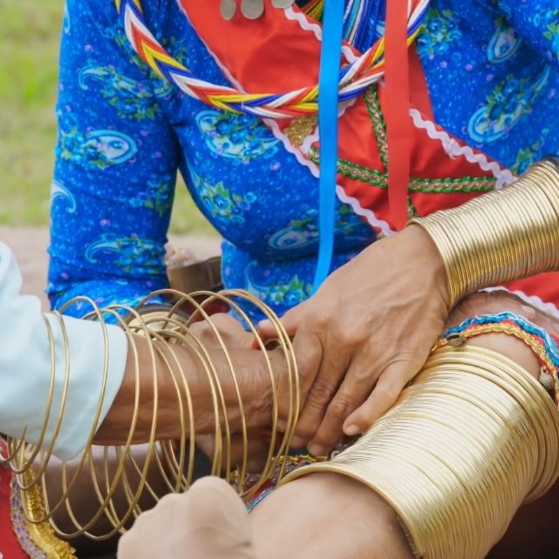 Pantang Larang Dan Makna Tembaga Wanita Gelang Bidayuh