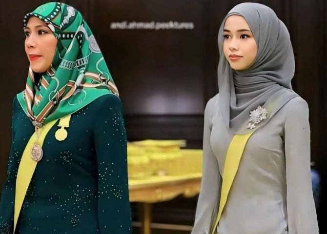 Puteri Ameerah curi tumpuan dengan gaya anggun di Pertabalan Agong