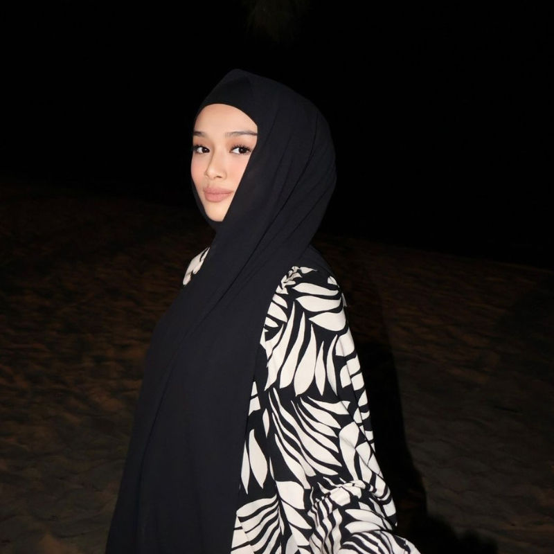 Nampak seperti ‘baby bump’ Marissa Dania dikhabarkan hamil, “doa yang baik-baik saja.”
