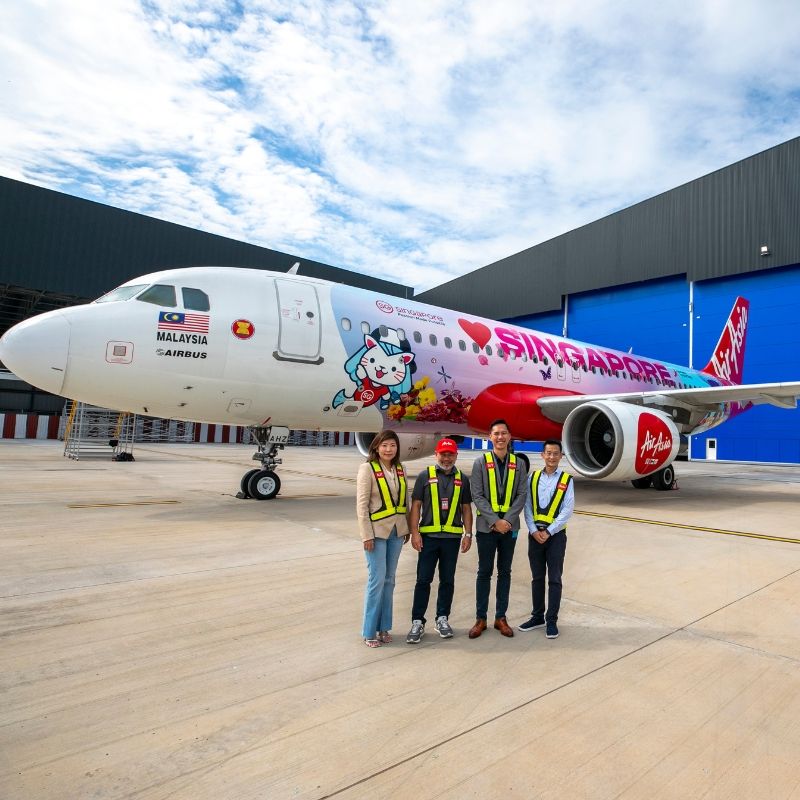 AirAsia lancar pesawat bertema ‘Love, Singapore’: Terokai dunia dengan tawaran istimewa