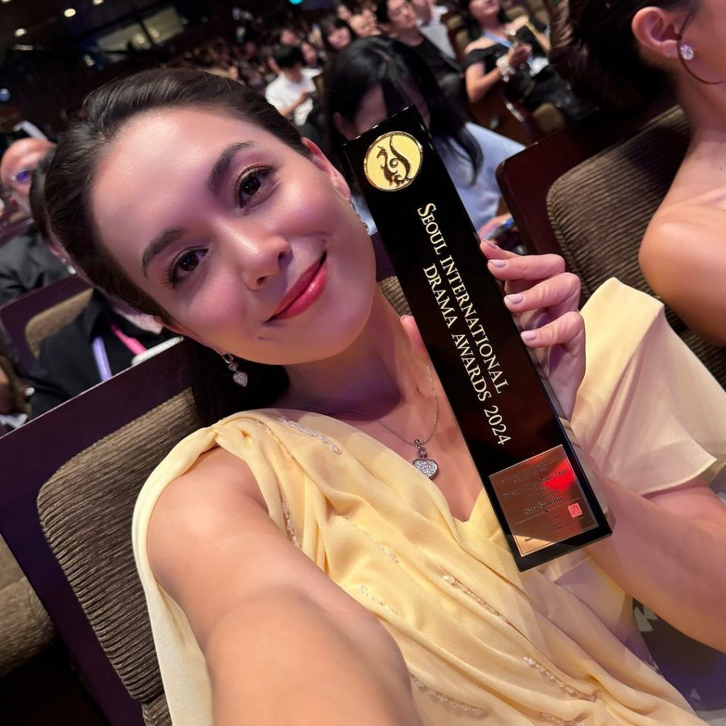 Selepas dinobat sebagai Bintang Asia Terbaik di Seoul! Kecantikan Siti Saleha jadi bualan di sana