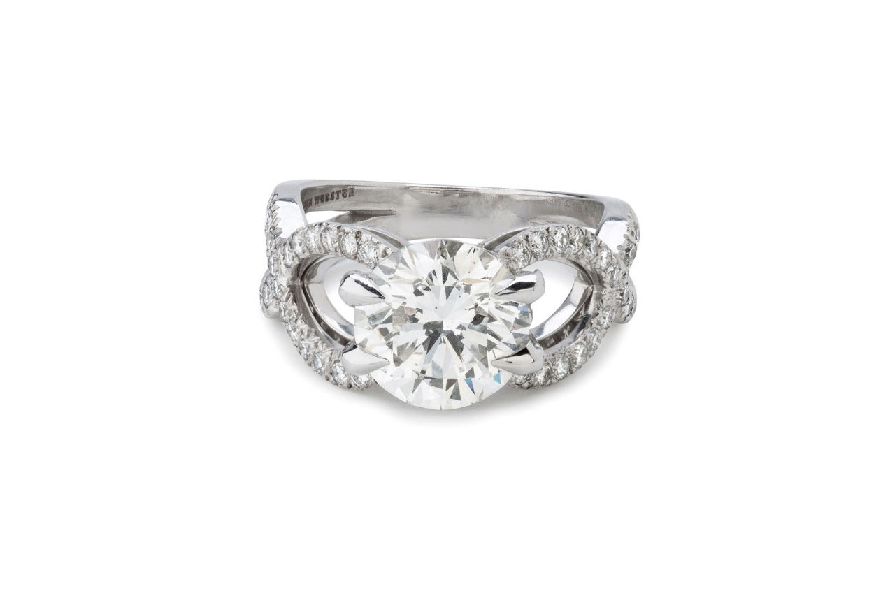 Forget me knot diamond engagement ring, Stephen Webster (Photo credit: Stephen Webster)