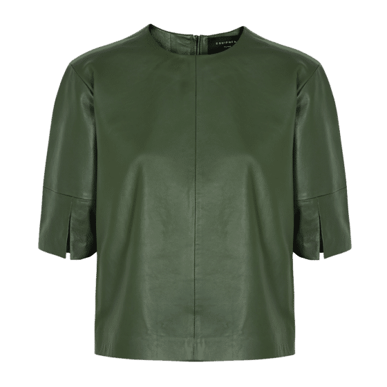 Equipment 'Abdelle' green leather top