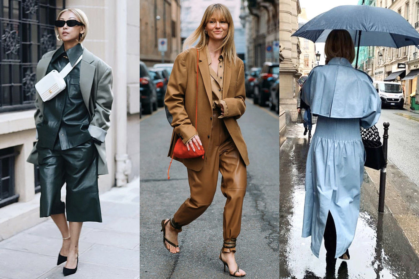 Spring/Summer 2020 trend to try: Leather separates