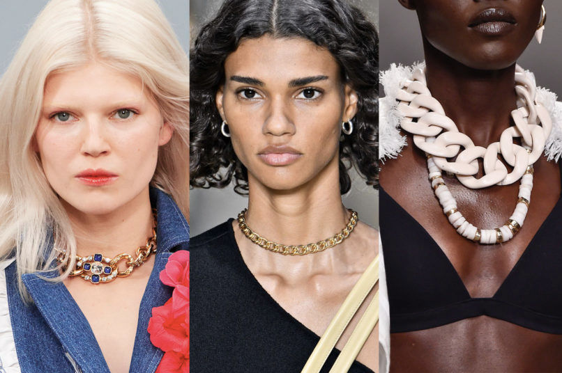 The chain necklace is your must-have for 2020 -- here's how to style it