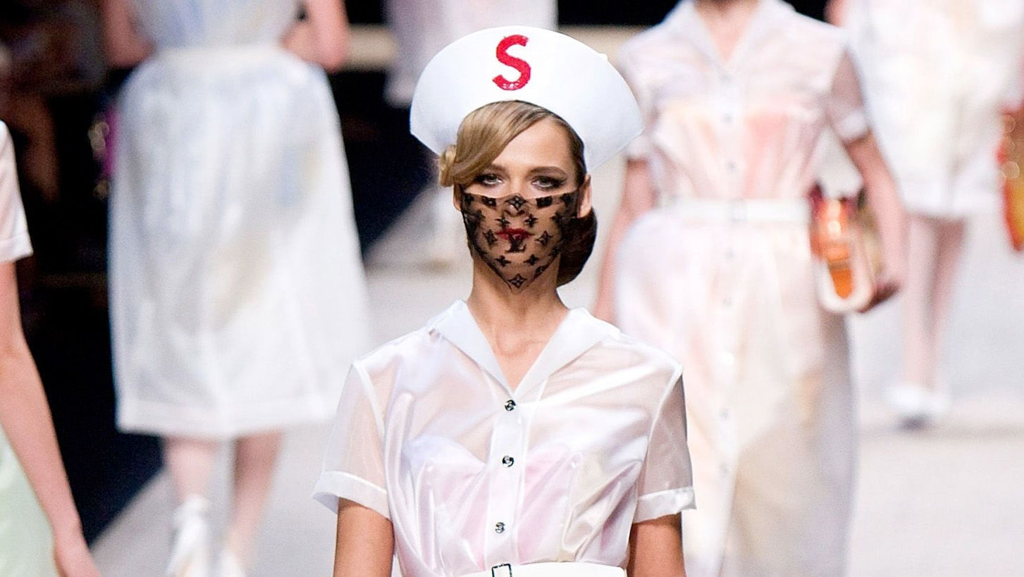 Throwback: Louis Vuitton’s iconic mask inspired by nurses and art