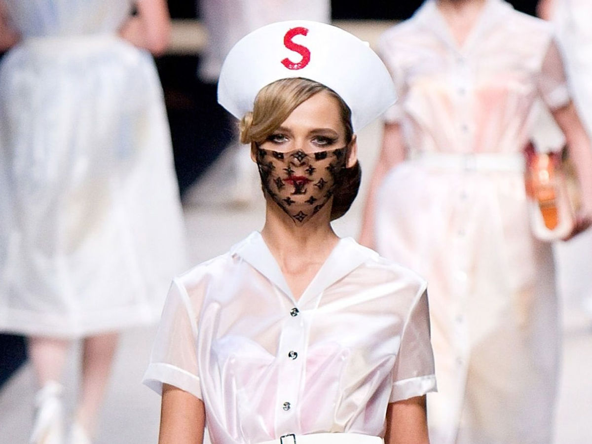 Throwback: Louis Vuitton's iconic mask inspired by art and nurses