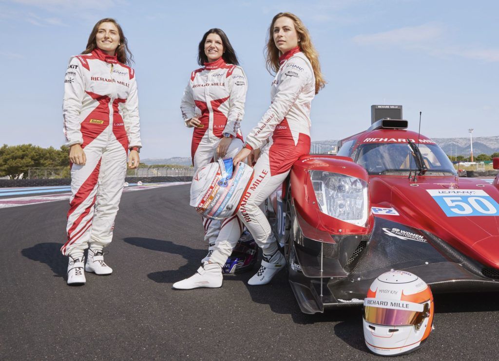 Say hello to the all female lineup of the new Richard Mille Racing