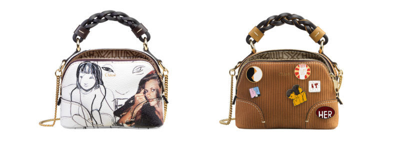 Chloé introduces the mini Daria bag with an exclusive, artistic design