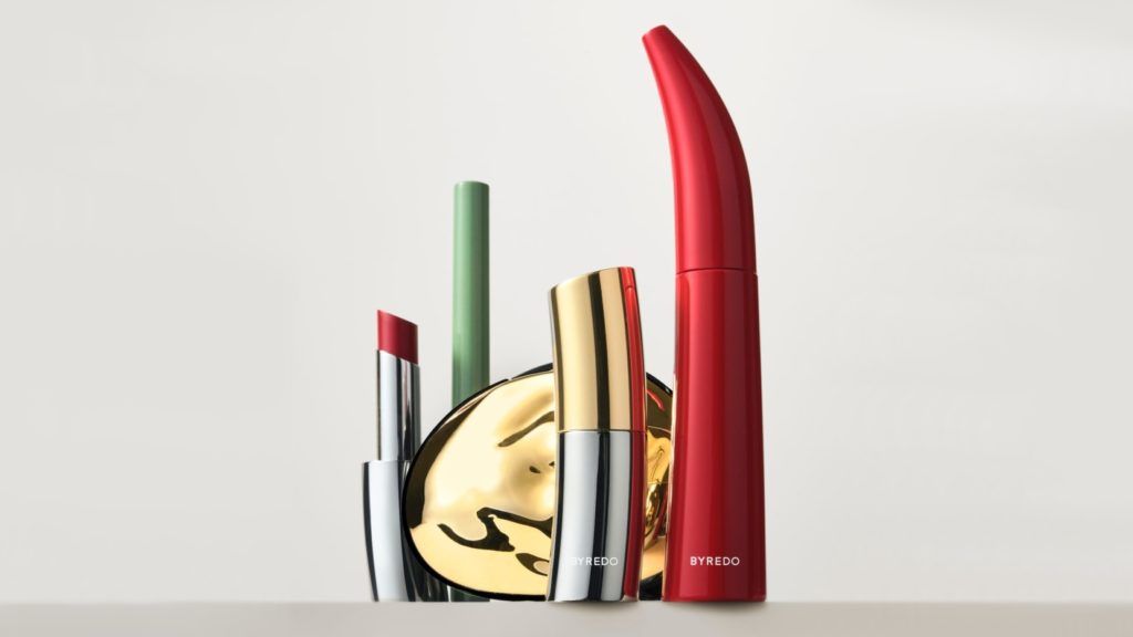 A first look at Byredo’s unexpected foray into the makeup world, featuring Isamaya Ffrench