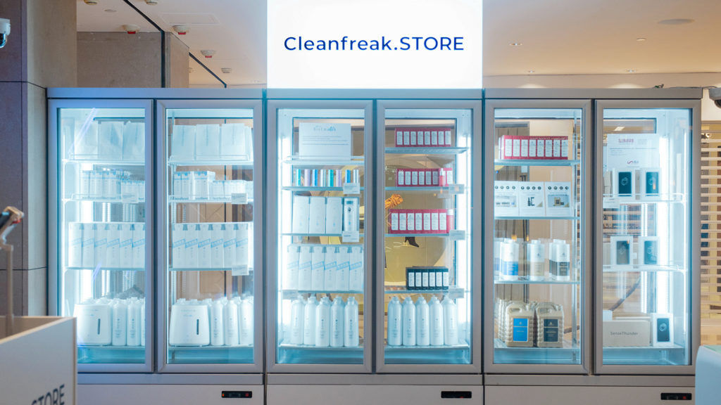 Cleanfreak.Store launches pop-up at the Landmark