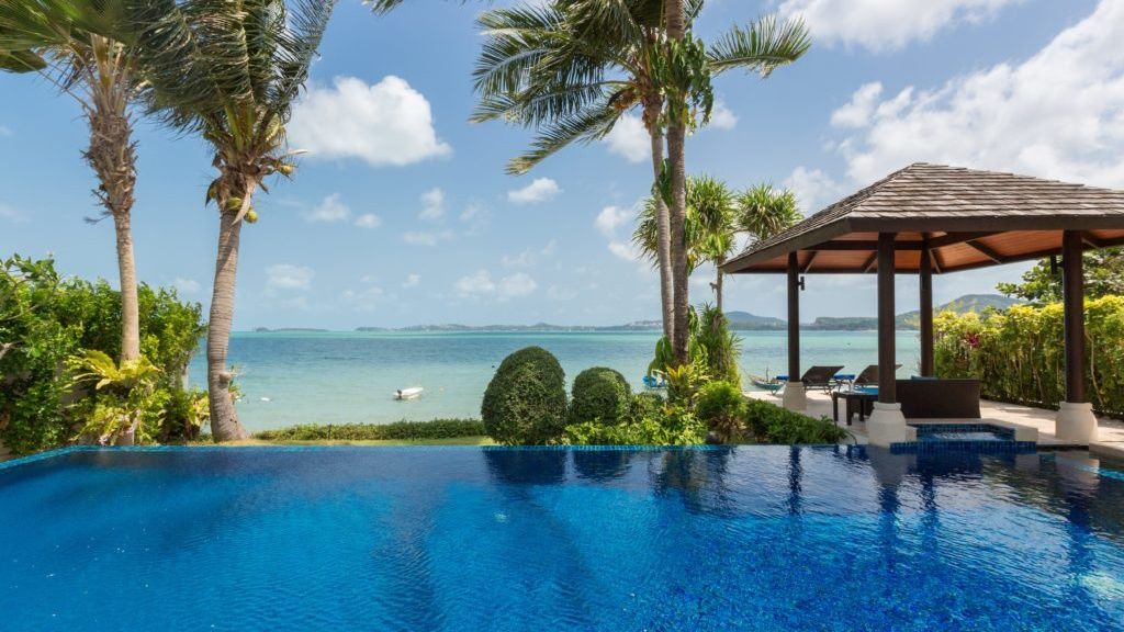 Baan Leelawadee lets you go from villa to beach in just a few steps