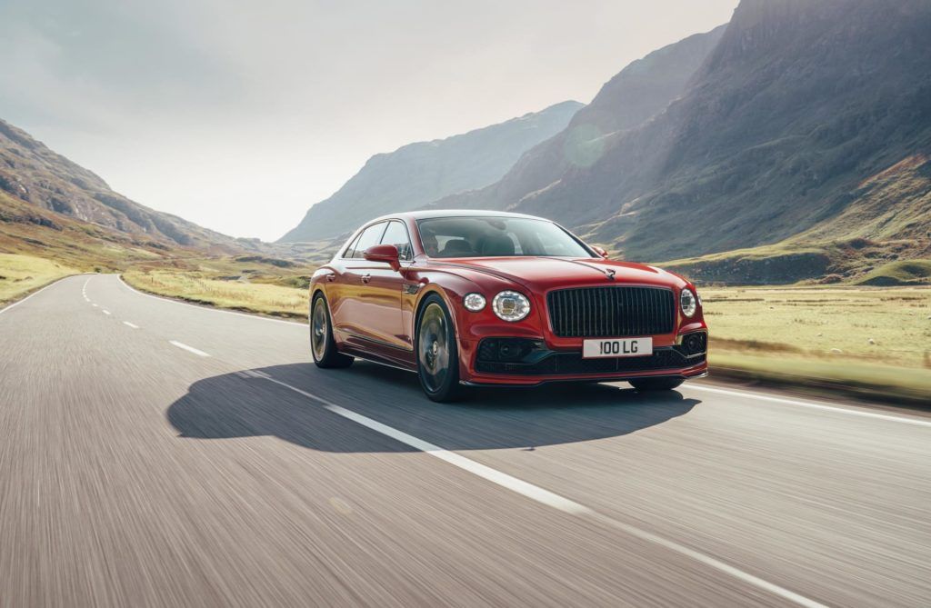 The 2021 Bentley Flying Spur is now available with a twin-turbo V8