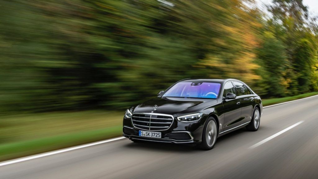 The newest Mercedes-Benz S-Class saloon takes luxury on the road