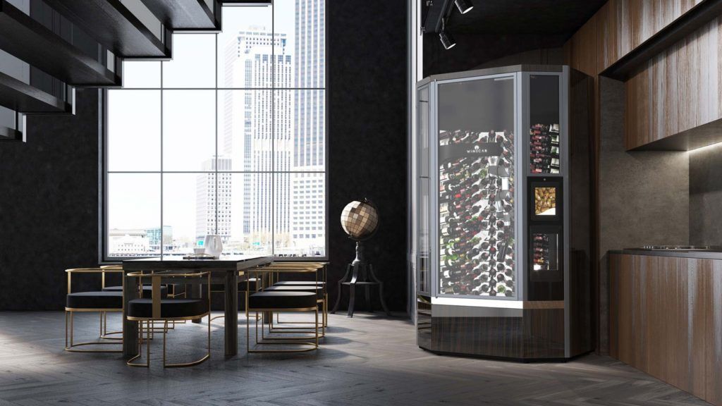 Your next glass of wine, served by a virtual AI sommelier from a robotic wine cellar