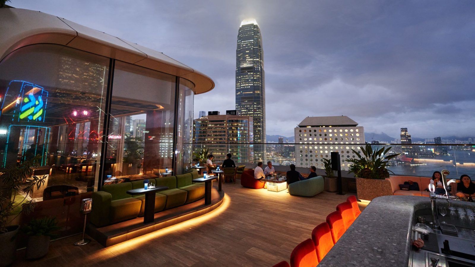 Soak in the incredible views at the best outdoor bars in Hong Kong