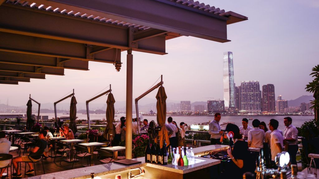 Drink in the view at the best outdoor bars in Hong Kong