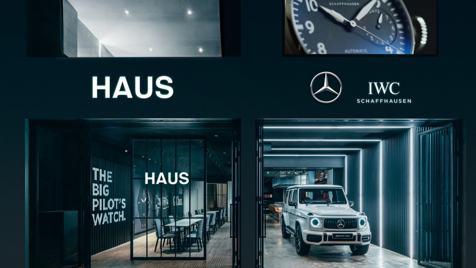 Introducing HAUS: IWC and Mercedes-Benz’s new concept store in Hong Kong