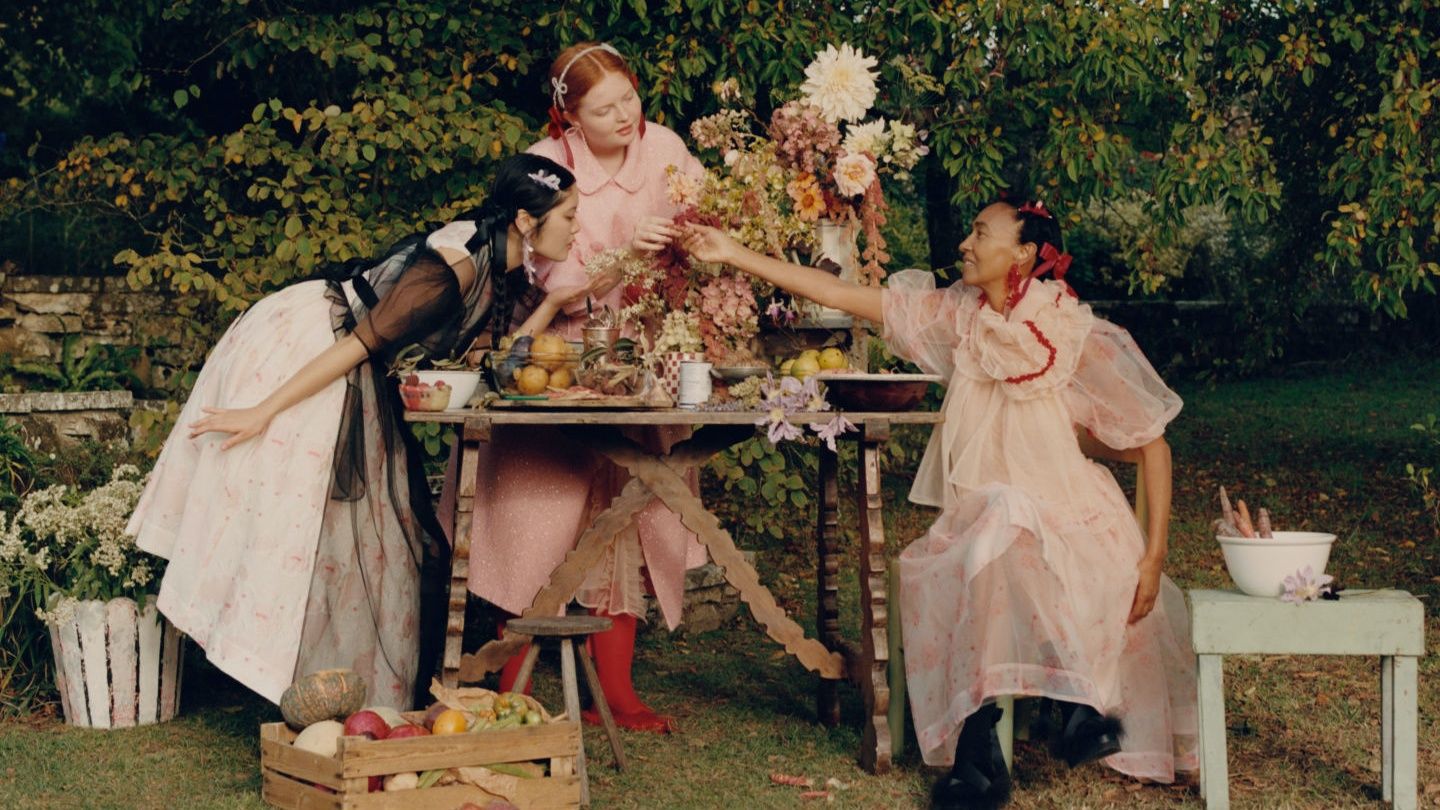 【試着のみ】Simone Rocha x ストール Simone Rocha x H&M Fashion Collection