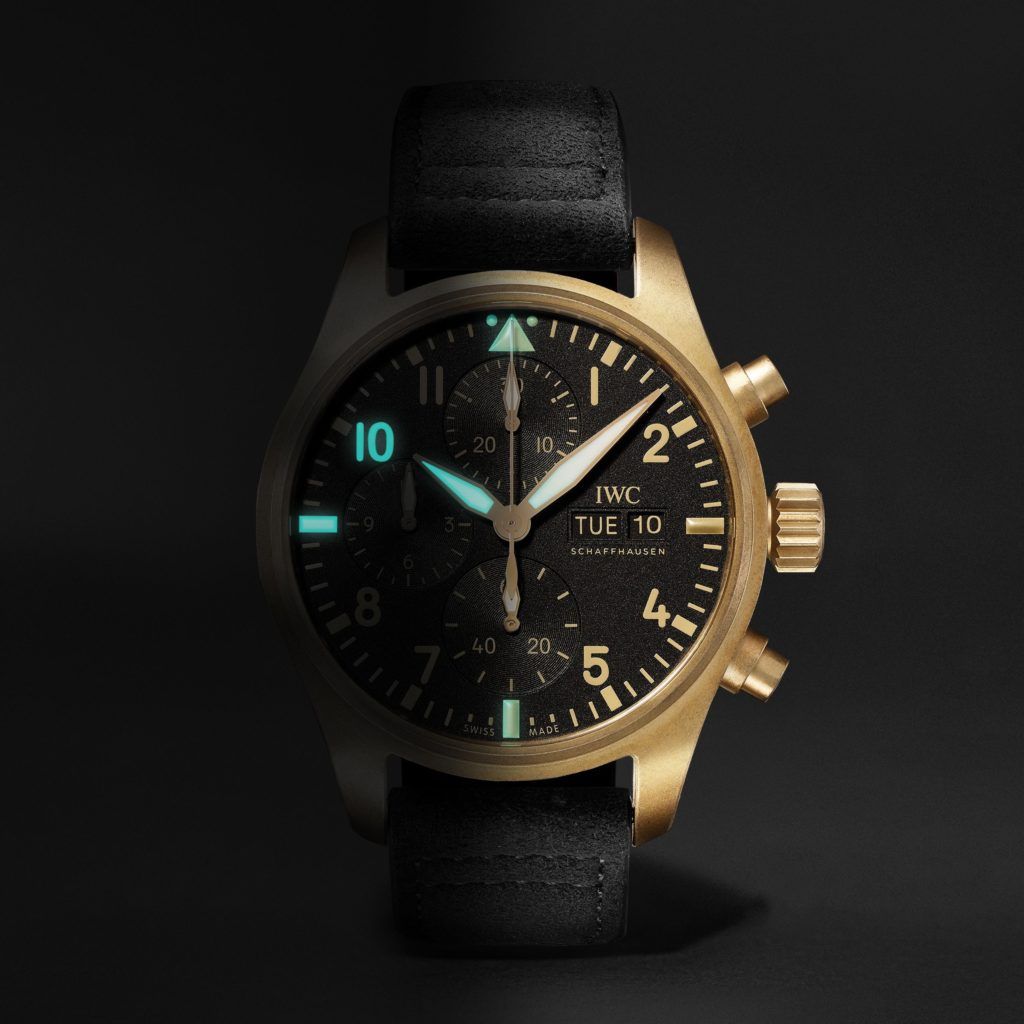 Celebrate 10 years of Mr Porter with a limited edition IWC Pilot’s Watch Chronograph