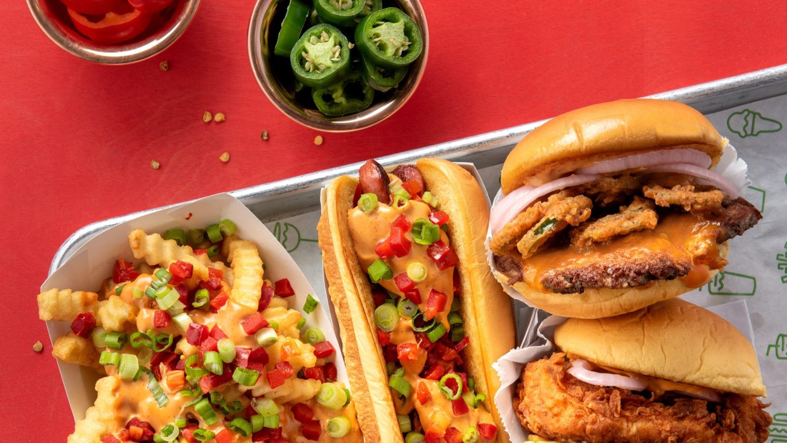 It’s here! A new limited-time chipotle cheesy menu at Shake Shack