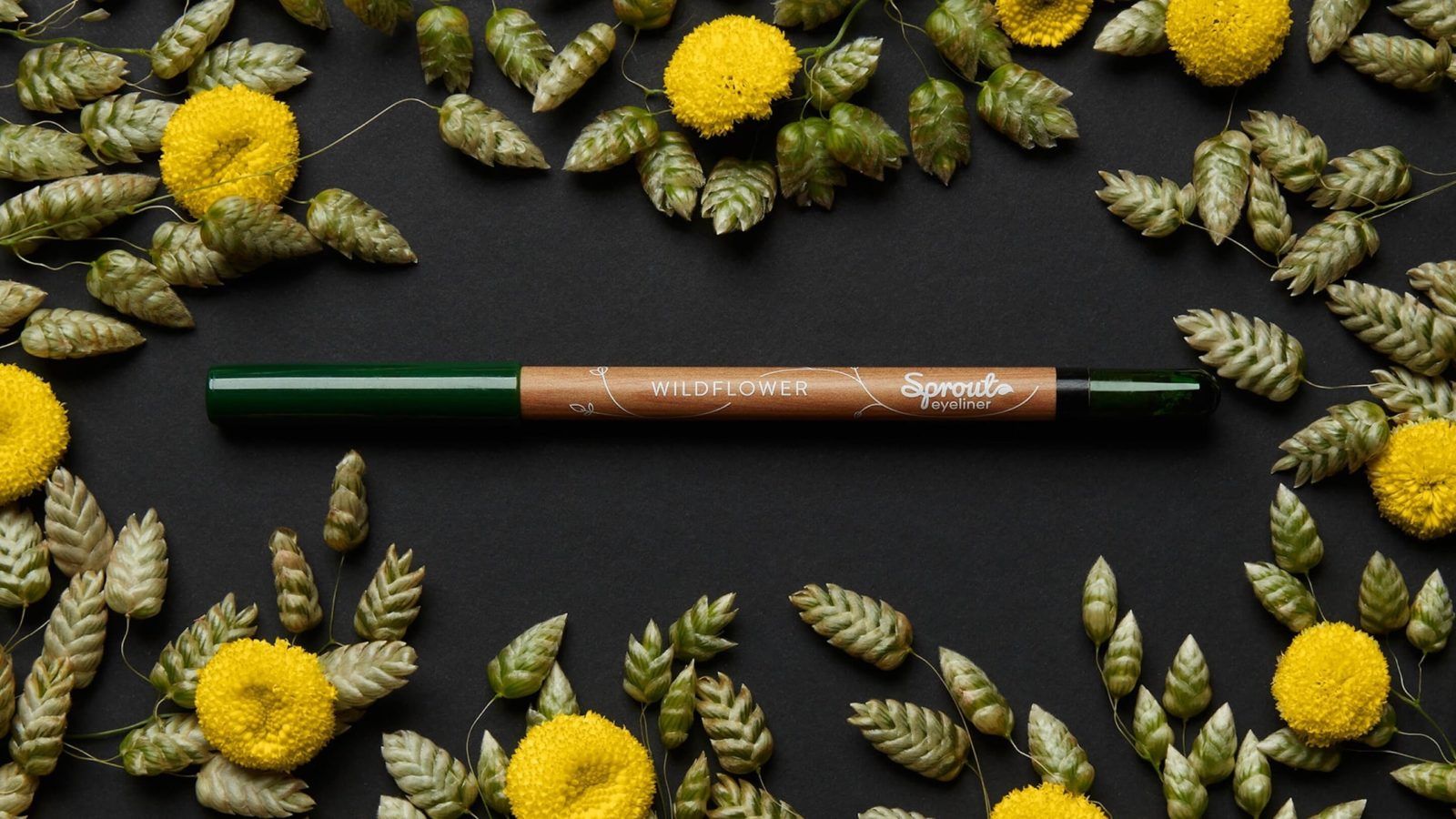 Introducing Sprout World: A zero-waste eyeliner that blooms into wild flowers