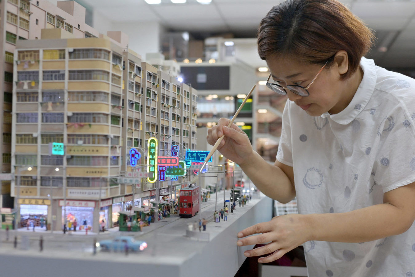 Local artists, Tony Lai and Maggie Chan, revive Hong Kong’s bygone era in detailed miniatures