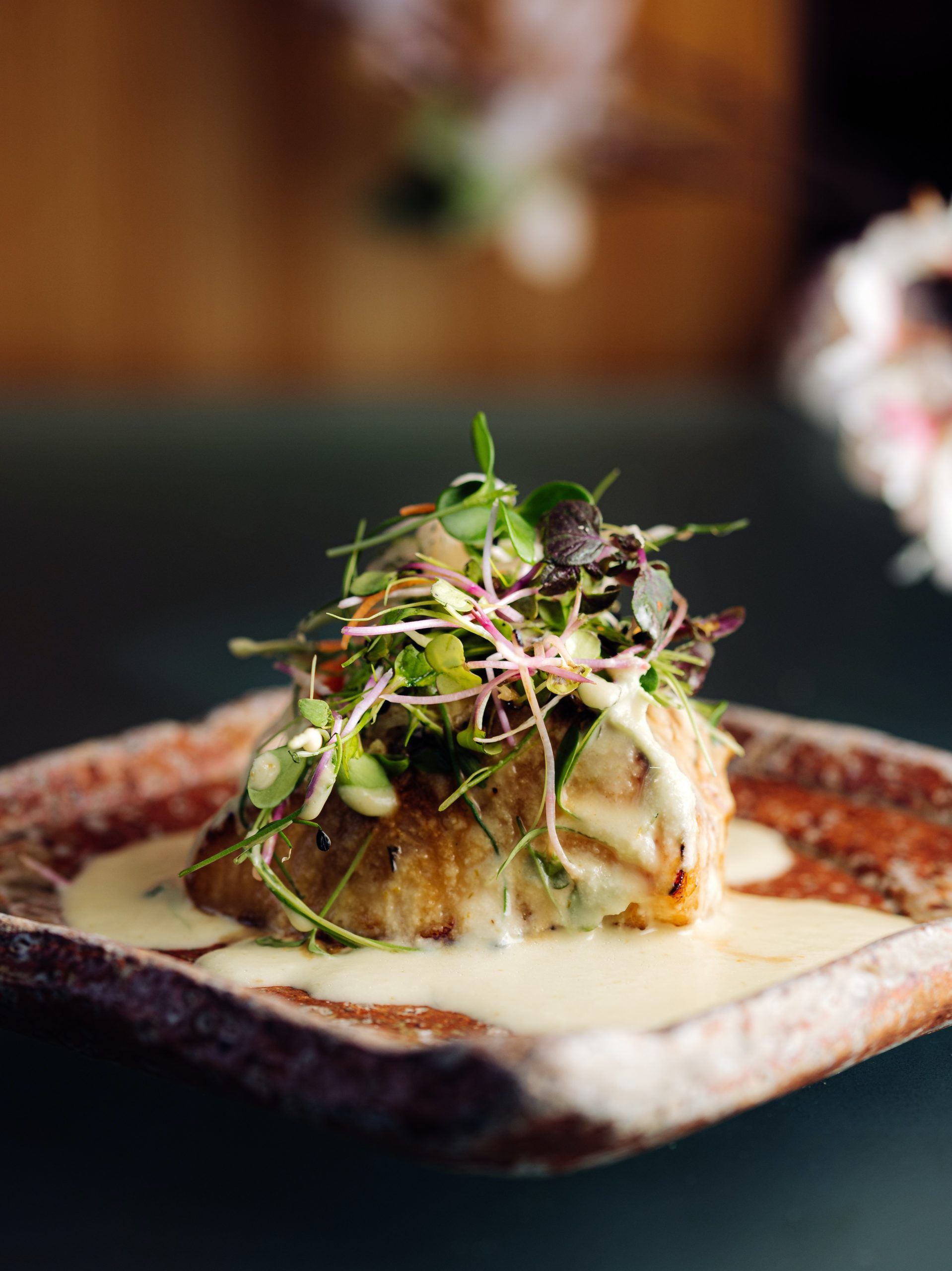 The Home Chef Zuma's Chilean Sea Bass with Green Chilli Ginger Dressing
