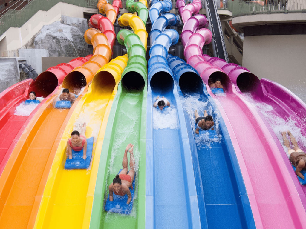 Water World Ocean Park Rainbow Rush