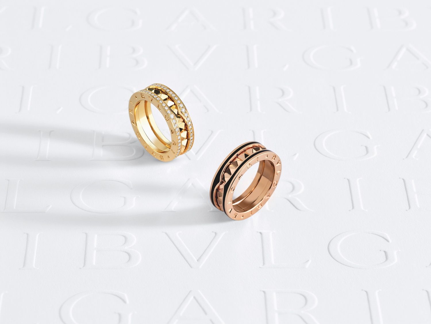 Bvlgari B.Zero 1 Rock collection rings
