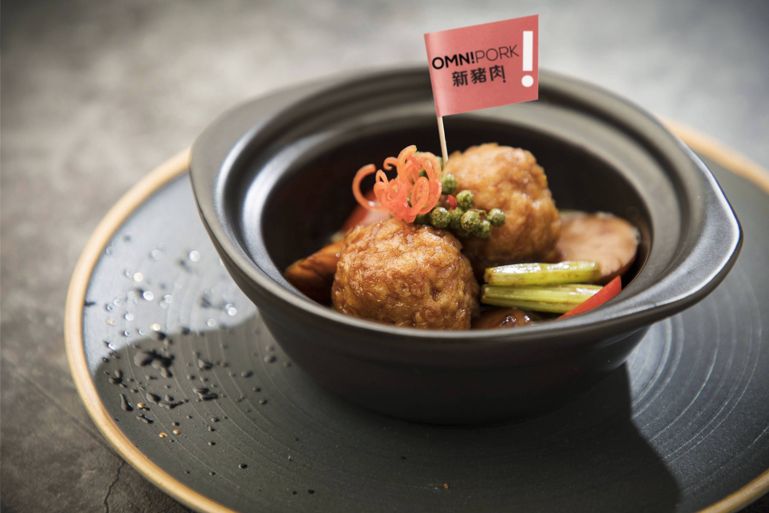 Plant-based meat alternative OmniFoods from Green Monday partners with Ming Court Wanchai