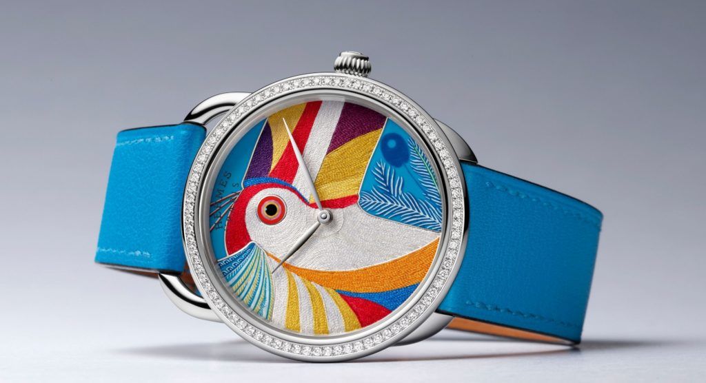 New Watch Alert: The Hermès Arceau Toucan de Paradis takes flight