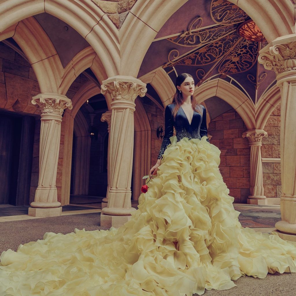 Dress like your favourite Disney princess in these stunning Sennet Frères designs