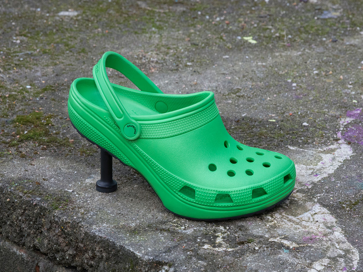 Balenciaga and Crocs' second drop includes Crocs — on stilettos