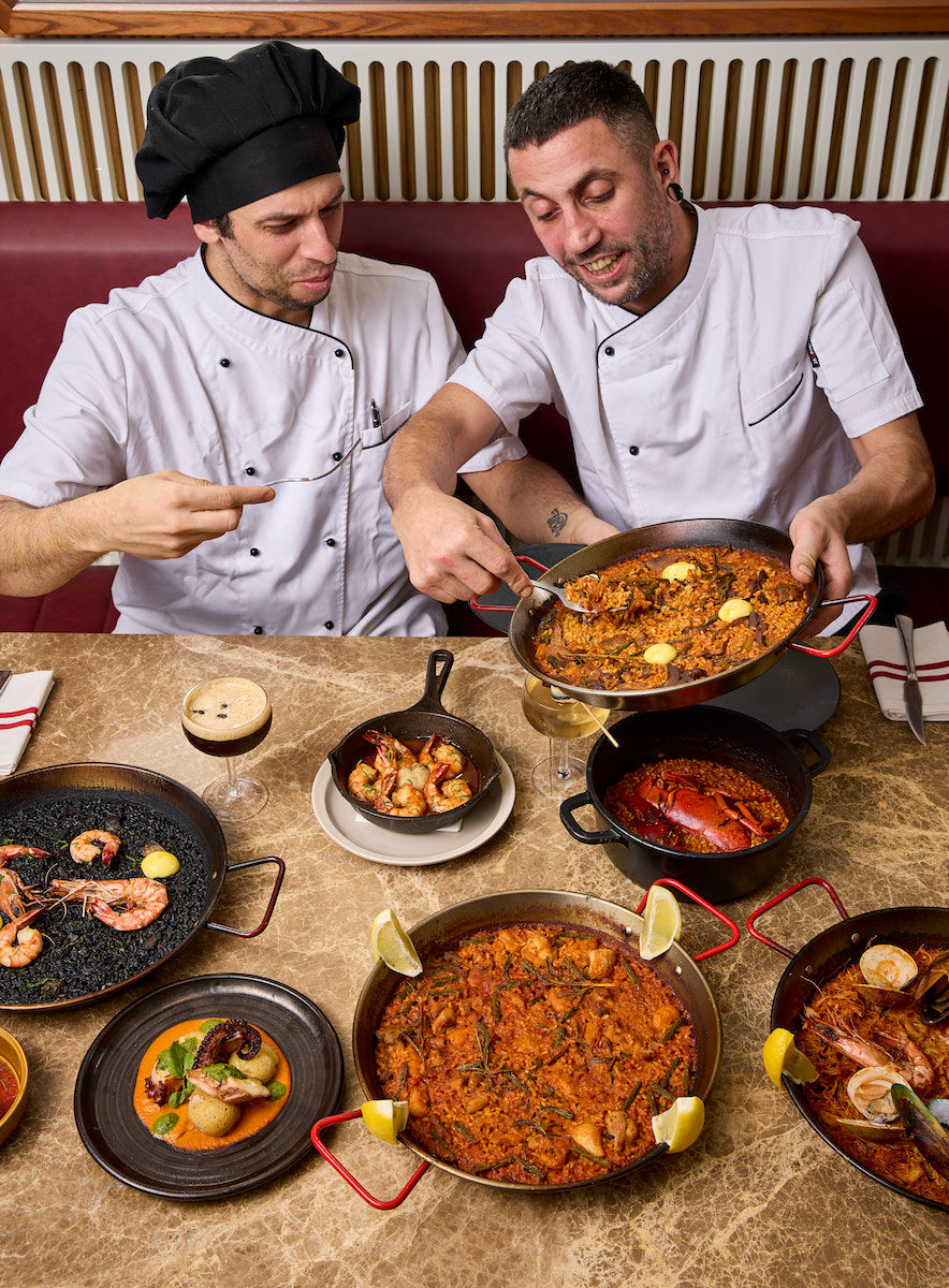 Cheat Day Alberto Sancassani, executive chef of MAJO Tapas Paella Bar
