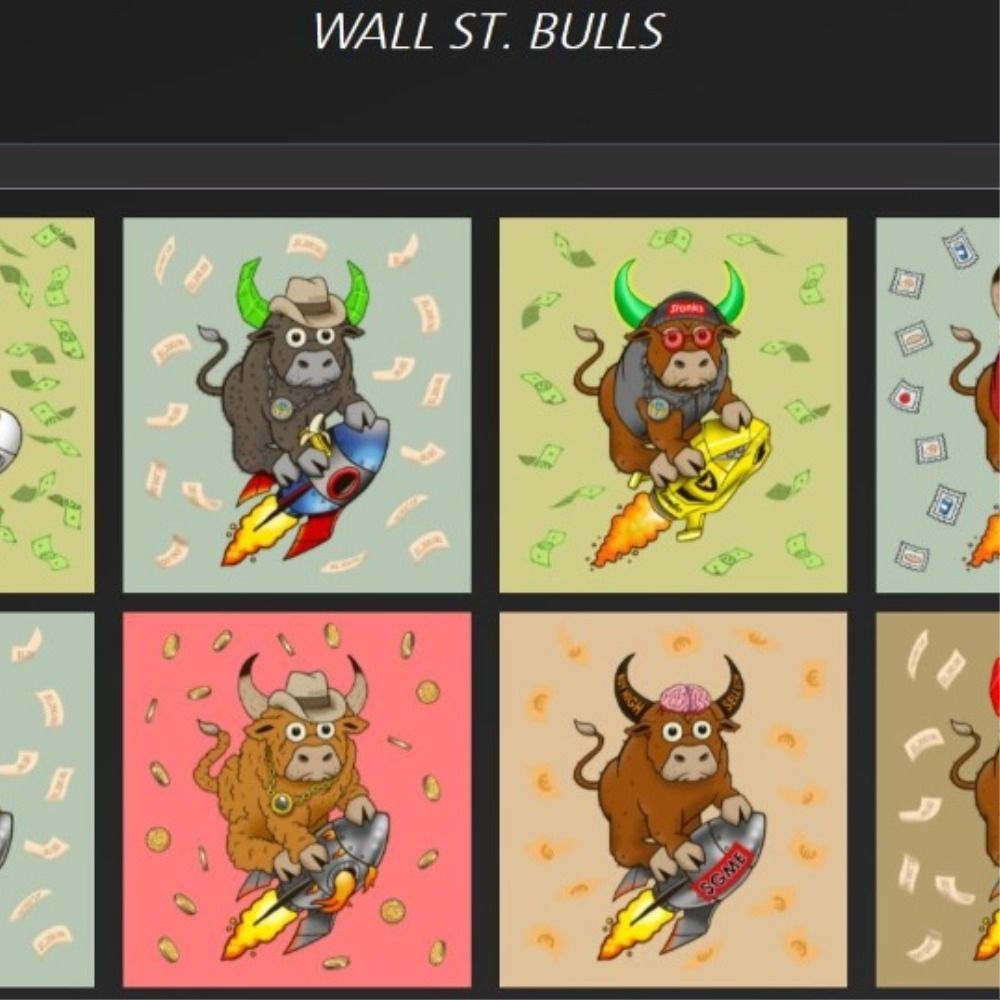 Makers of Wall Street bulls NFTs, that sold out in 32 minutes, introduce new feature