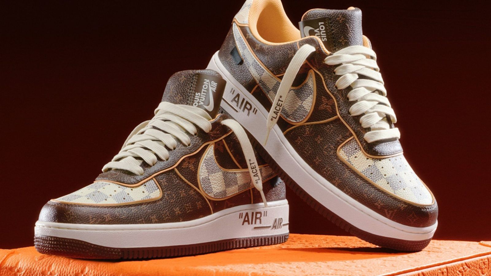 200 Louis Vuitton x Nike AF1 sneakers are headed to auction at Sotheby’s