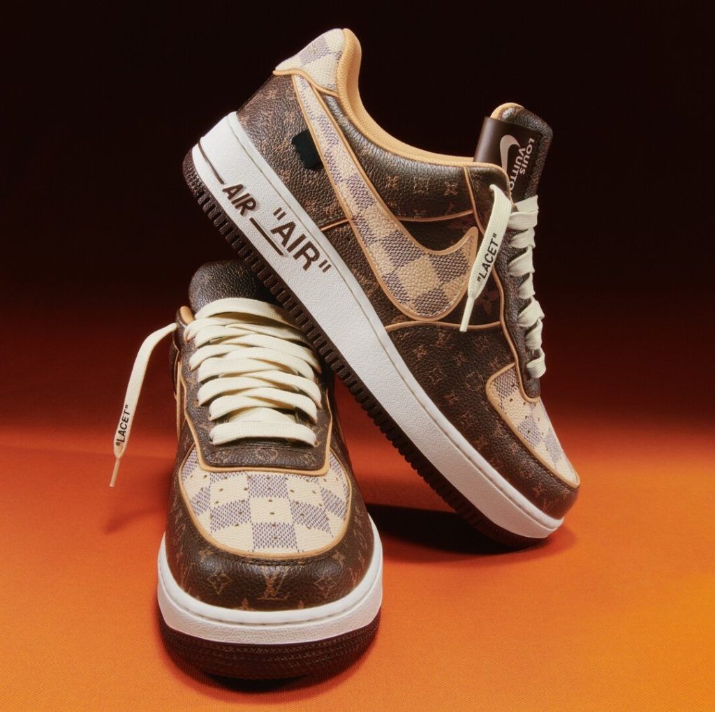 Score the LV x Nike Air Force 1 by Virgil Abloh sneakers in Singapore