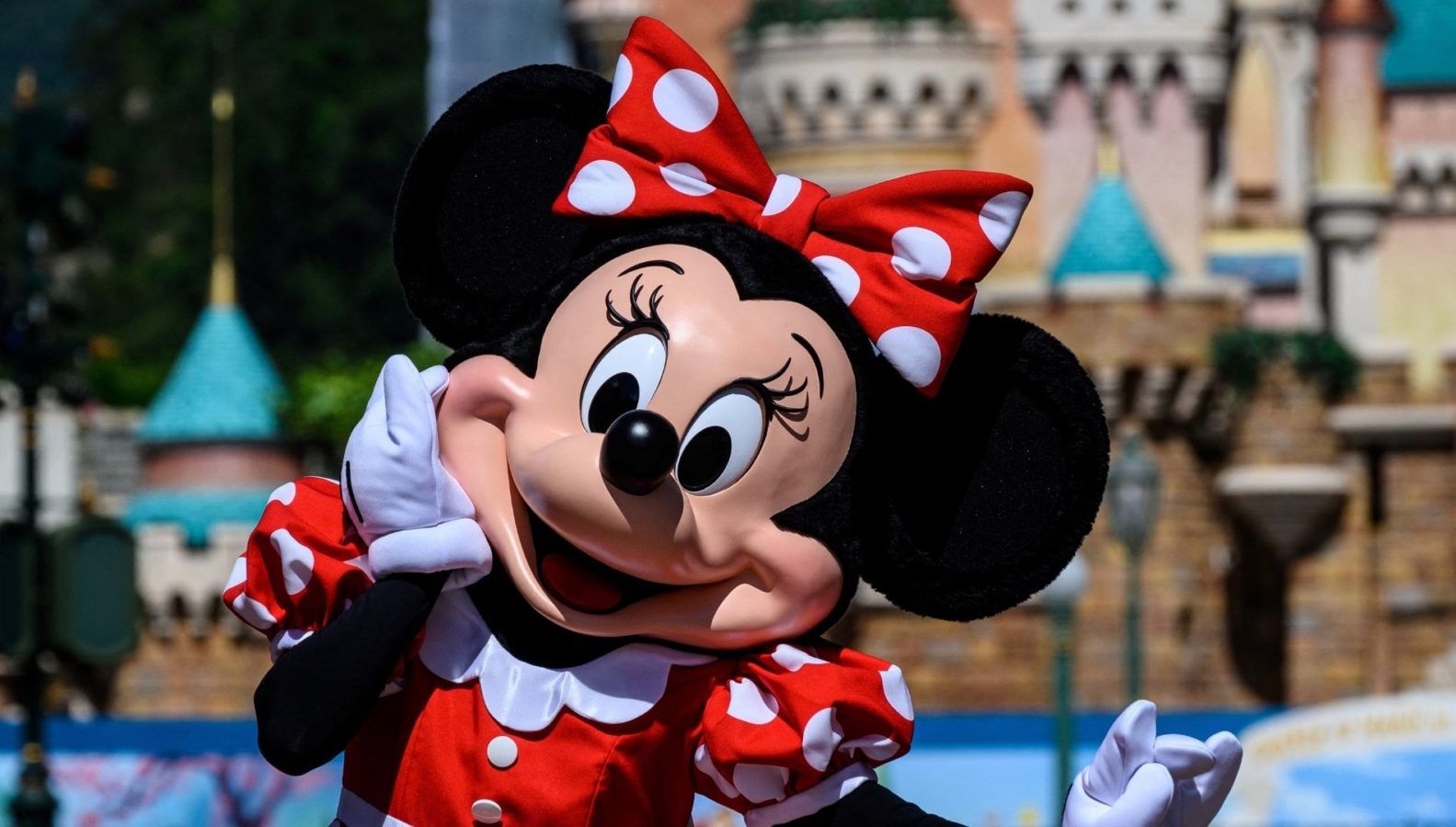 Minnie Mouse to ditch the red dress for a Stella McCartney pantsuit