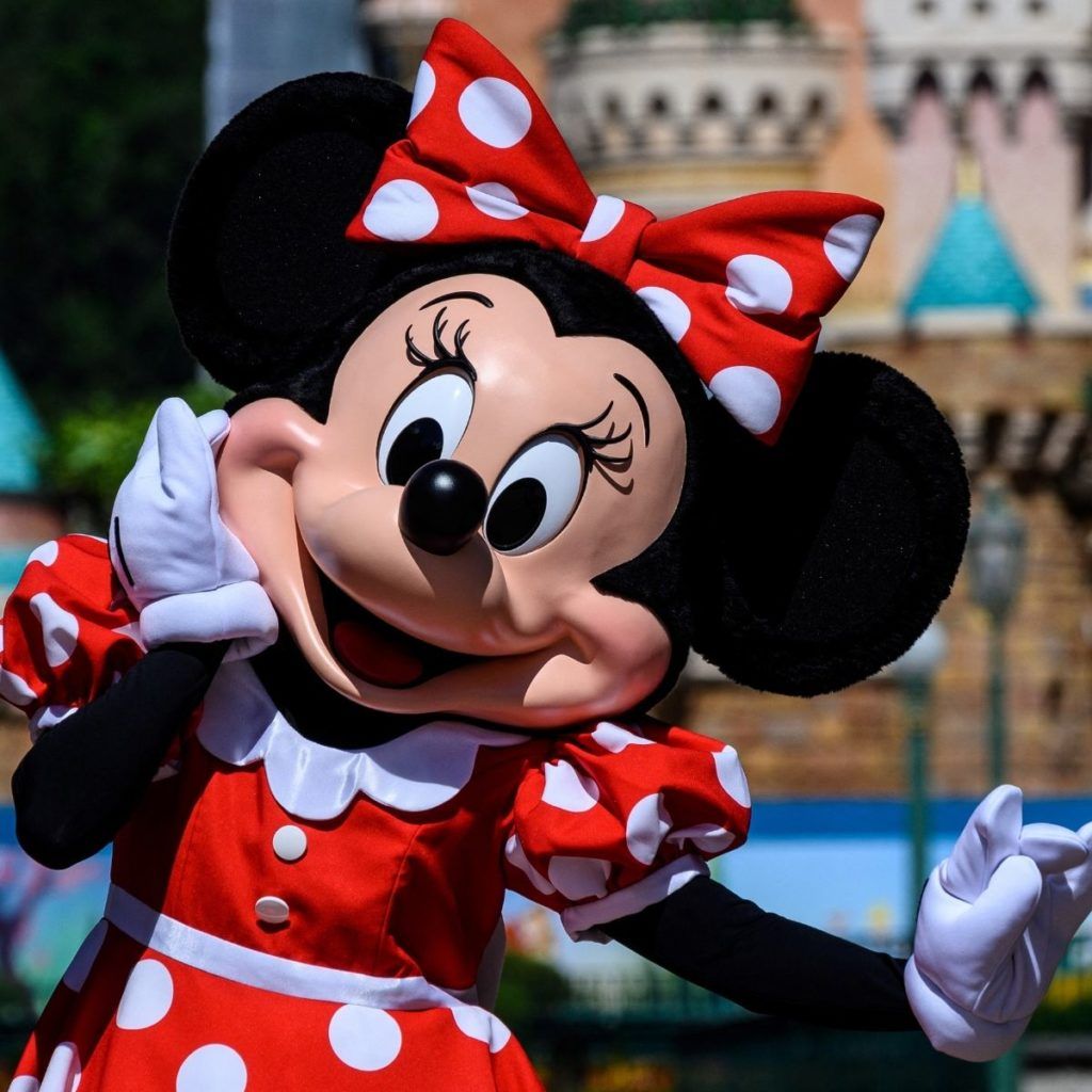 Minnie Mouse to ditch the red dress for a Stella McCartney pantsuit