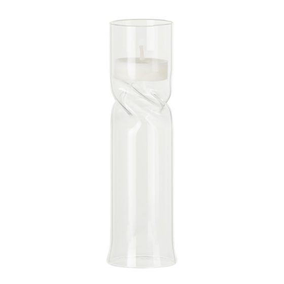 KANZ's 'Mistake' Twisted Glass Candle Holder