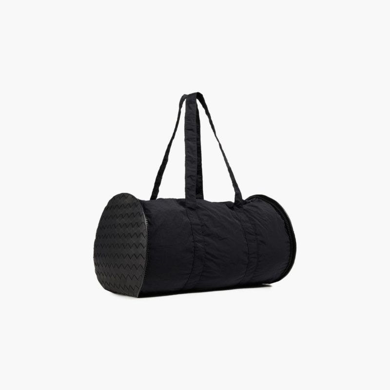 Bottega Veneta's Intrecciato Leather Panelled Duffel Bag